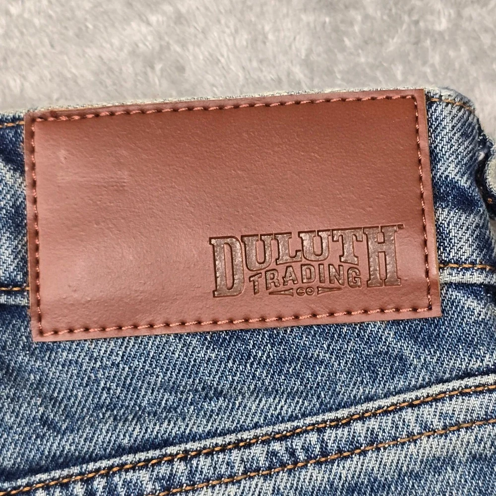 Duluth Trading Flex Ballroom Standard Fit Jeans Mens 36x30 Blue 54302 NWT - Picture 9 of 14